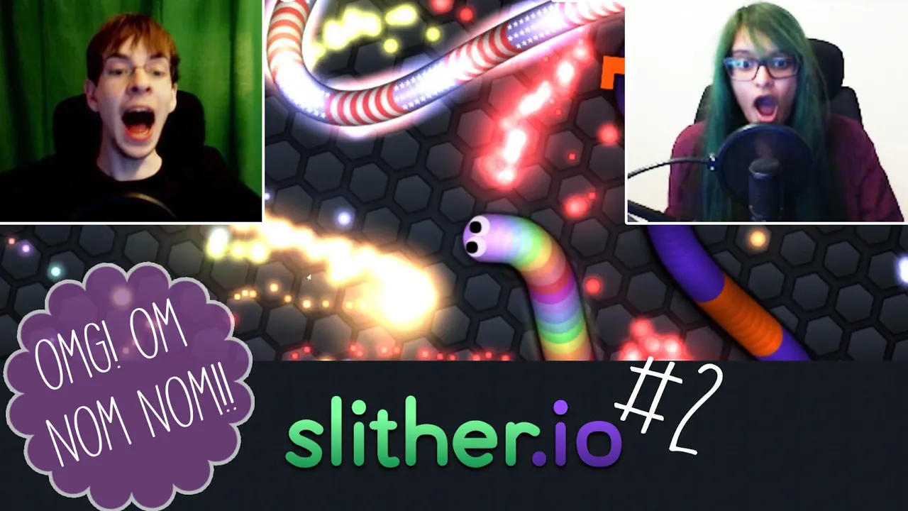OM NOM NOM!! | Slither.io #2