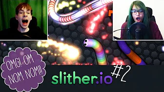 OM NOM NOM!! | Slither.io #2