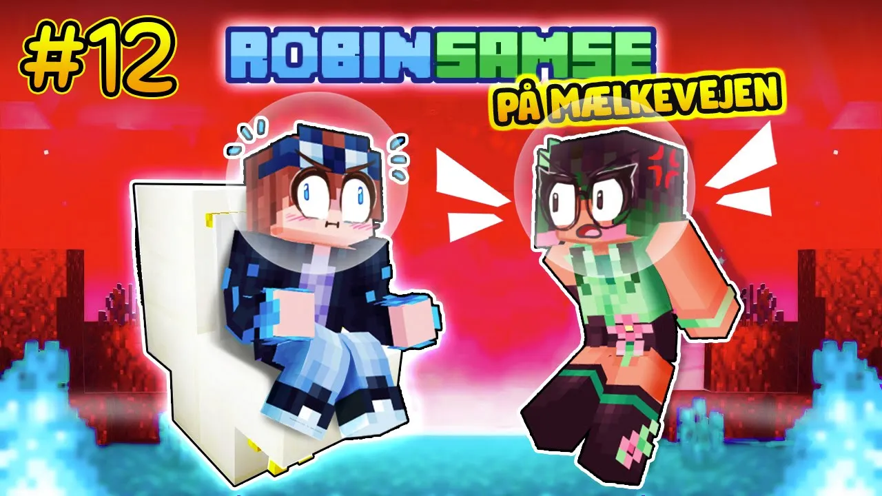 Vi er i Nether for at lave TOILETTER 🚽| RobinSamse på Mælkevejen #12