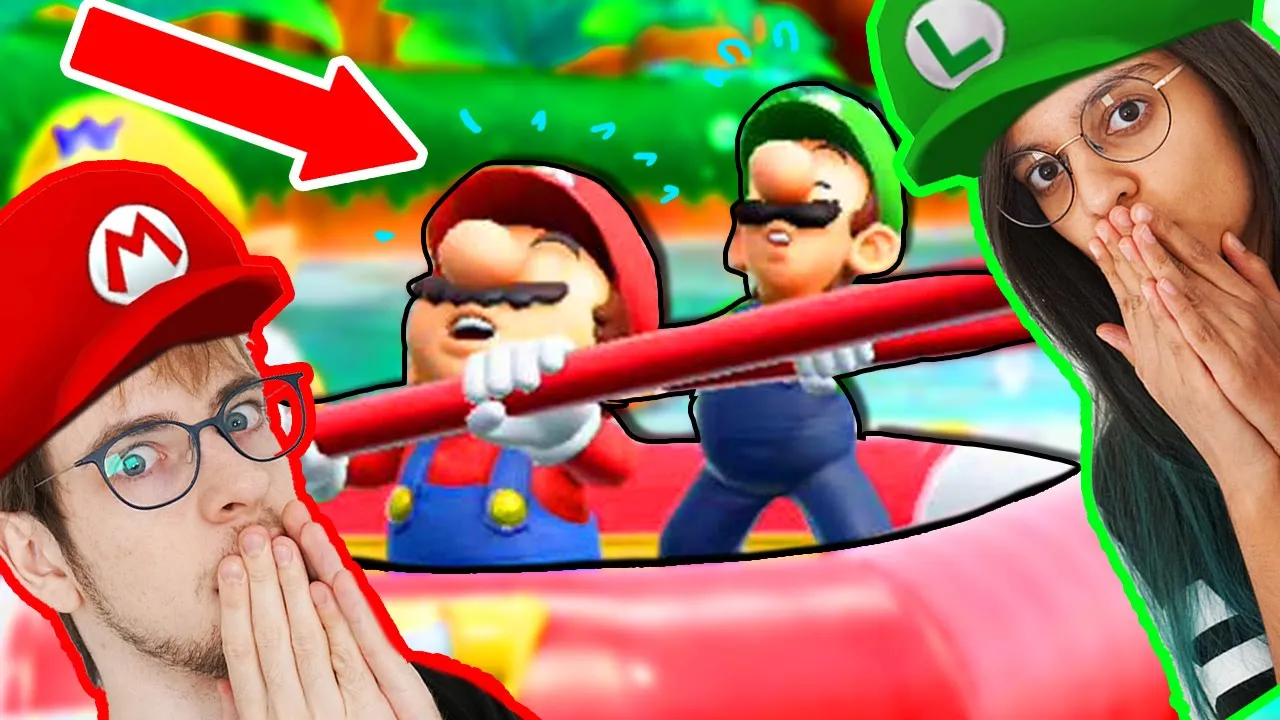 VILD RAFTING i Super Mario Party (Switch)