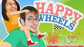 HAPPY WHEELS med RobinSamse | GLAD CYKELTUR