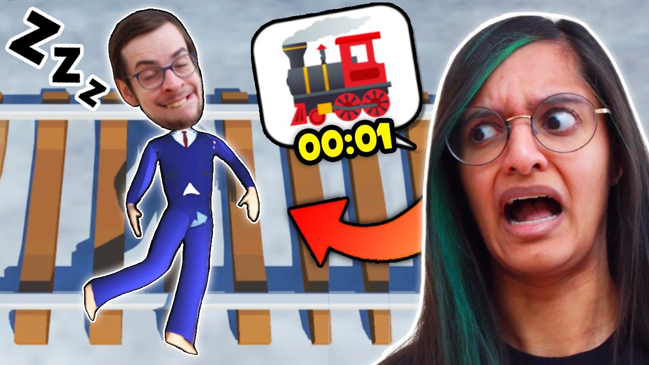 HEY, VÅGN OP INDEN TOGET KOMMER!!