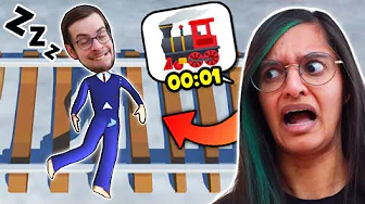 HEY, VÅGN OP INDEN TOGET KOMMER!!