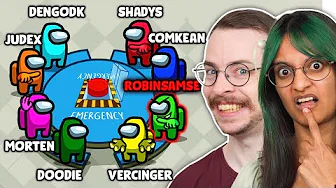 Vi SNYDER folk i Among Us med Danske YouTubere 😈