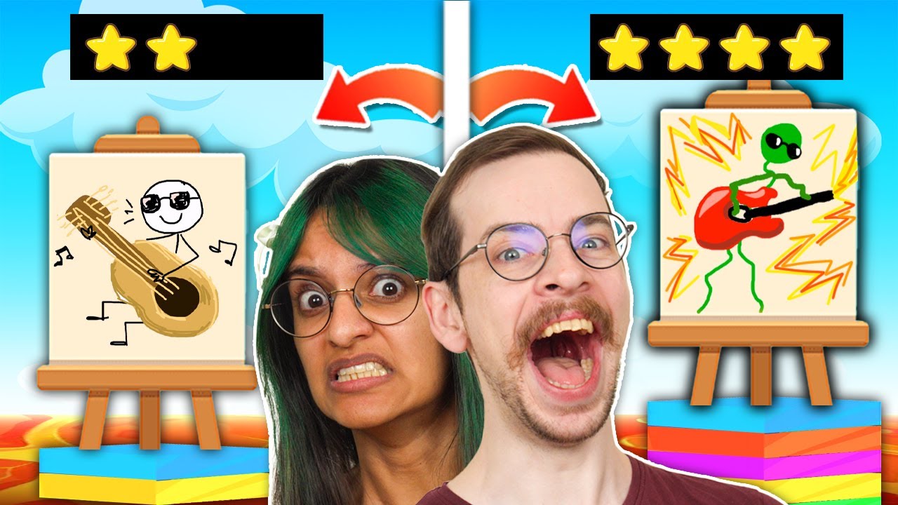 Tegn den bedste guitar ELLER DØ! I Roblox Draw Tower Race ✏️