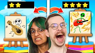 Tegn den bedste guitar ELLER DØ! I Roblox Draw Tower Race ✏️