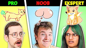 HVEM KAN TEGNE DEN BEDSTE R*V? - Roblox Speed! Draw! med ‪Spørg Casper