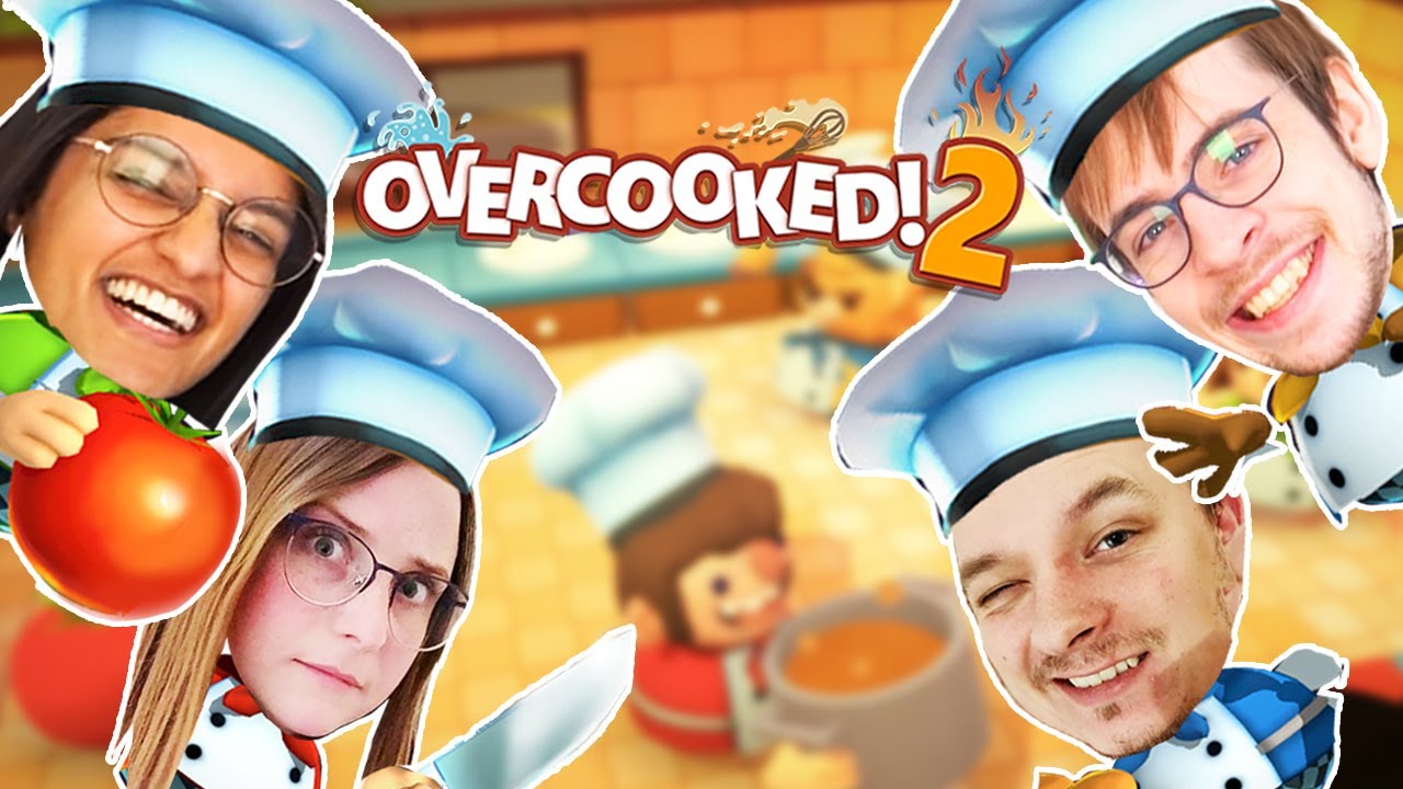 MADEN BRÆNDER PÅ! - Overcooked 2 med Kaja og Gamle - Episode 3