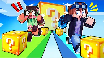 HVEM VINDER DET VILDESTE LUCKY BLOCK RACE? - Minecraft