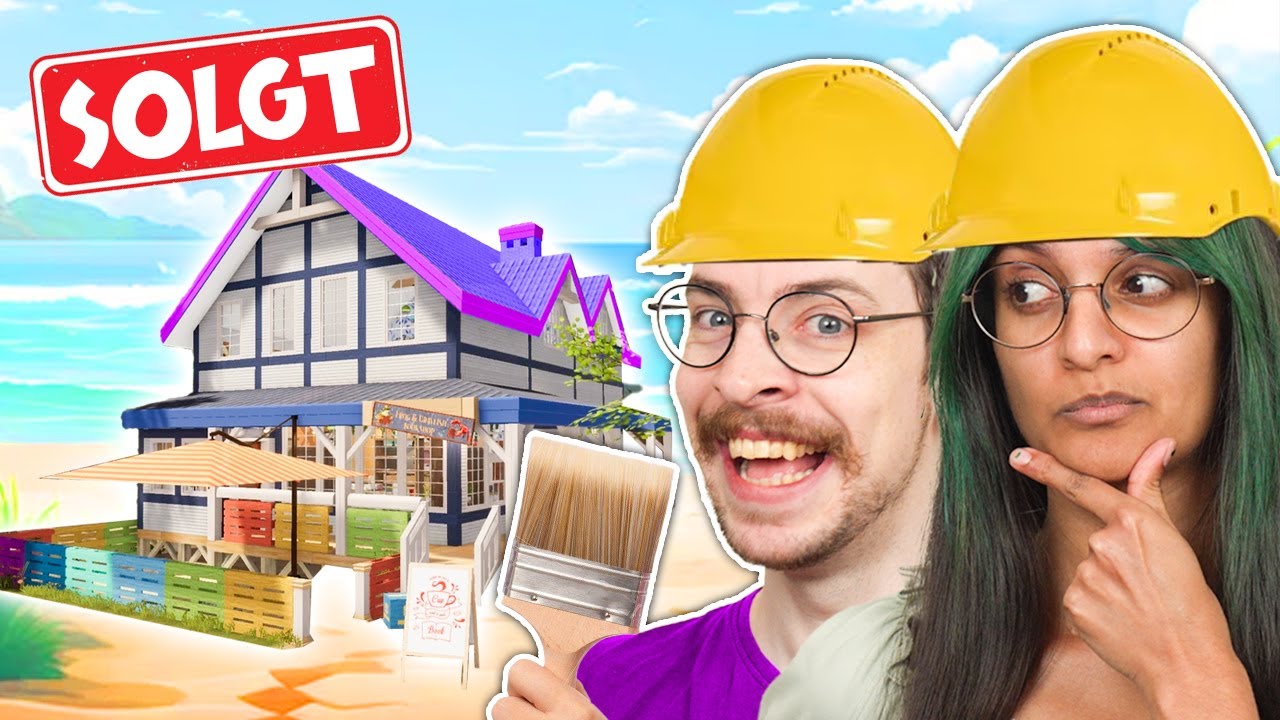 Vi laver en STRAND CAFÉ i House Flipper 2 ☀️