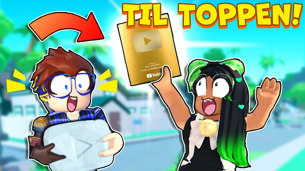 Youtube Simulator... MEN NU X i Roblox!