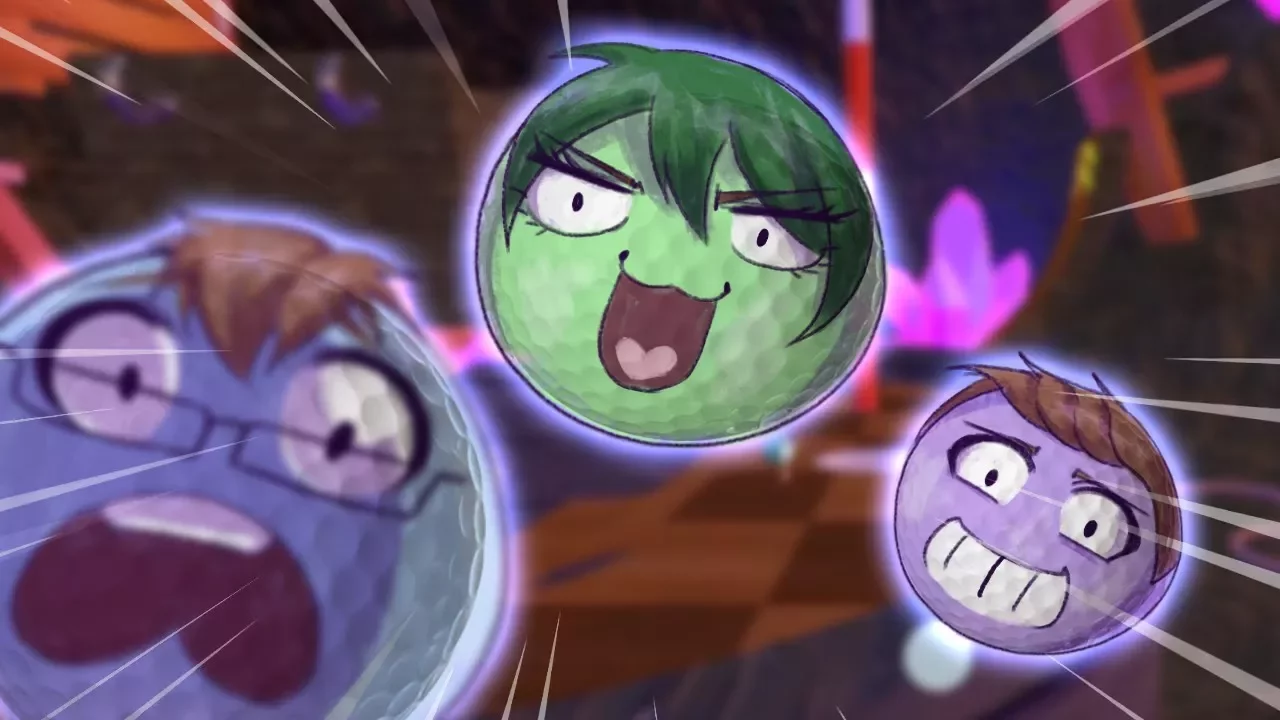 SLÅR HINANDEN AF BANEN! | Golf it! #2