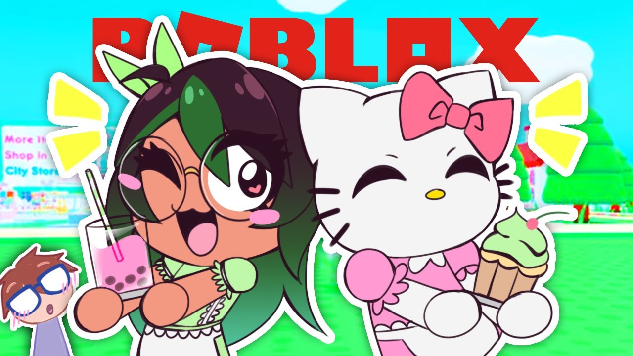 JEG ÅBNER EN CAFÉ SAMMEN MED HELLO KITTY I ROBLOX
