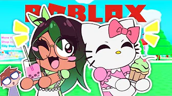 JEG ÅBNER EN CAFÉ SAMMEN MED HELLO KITTY I ROBLOX