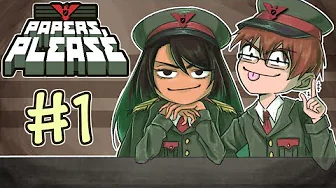 BAG I KØEN MAKKER! 😤 | Papers Please - Episode 1