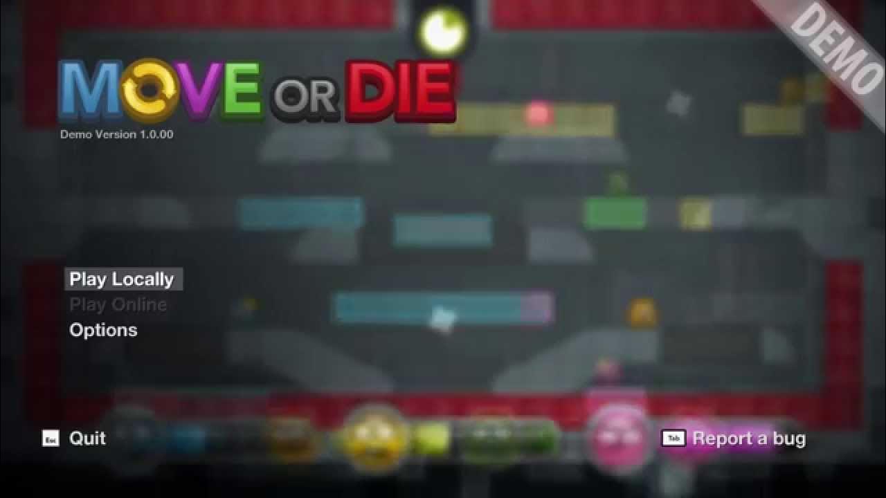 RobinSamse prøver Move or Die