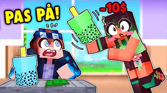 Minecaft, Men Jeg ARBEJDER På En BOBA CAFÉ 🧋