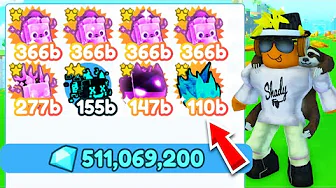 JUDEX GIVER MIG DE VILDESTE PETS!! - Roblox Pet Simulator X