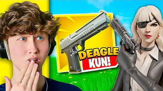 Jeg Må KUN Bruge DEAGLE I Fortnite!