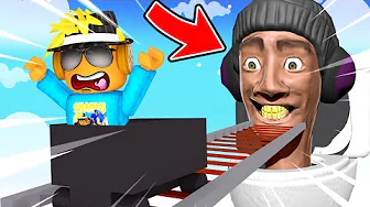Vi Kører På En SKIBIDI TOILET Rutsjebane I Roblox!
