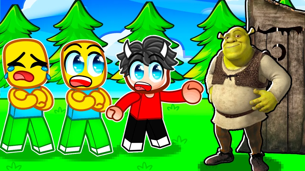 Jeg Stod I Kø Til SHREK I 24 Timer I Roblox...