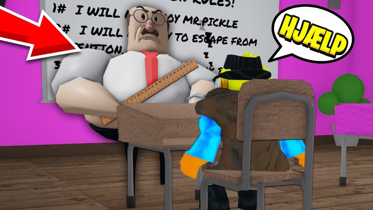 Jeg Er Fanget På En Skole Hele Dagen I Roblox!