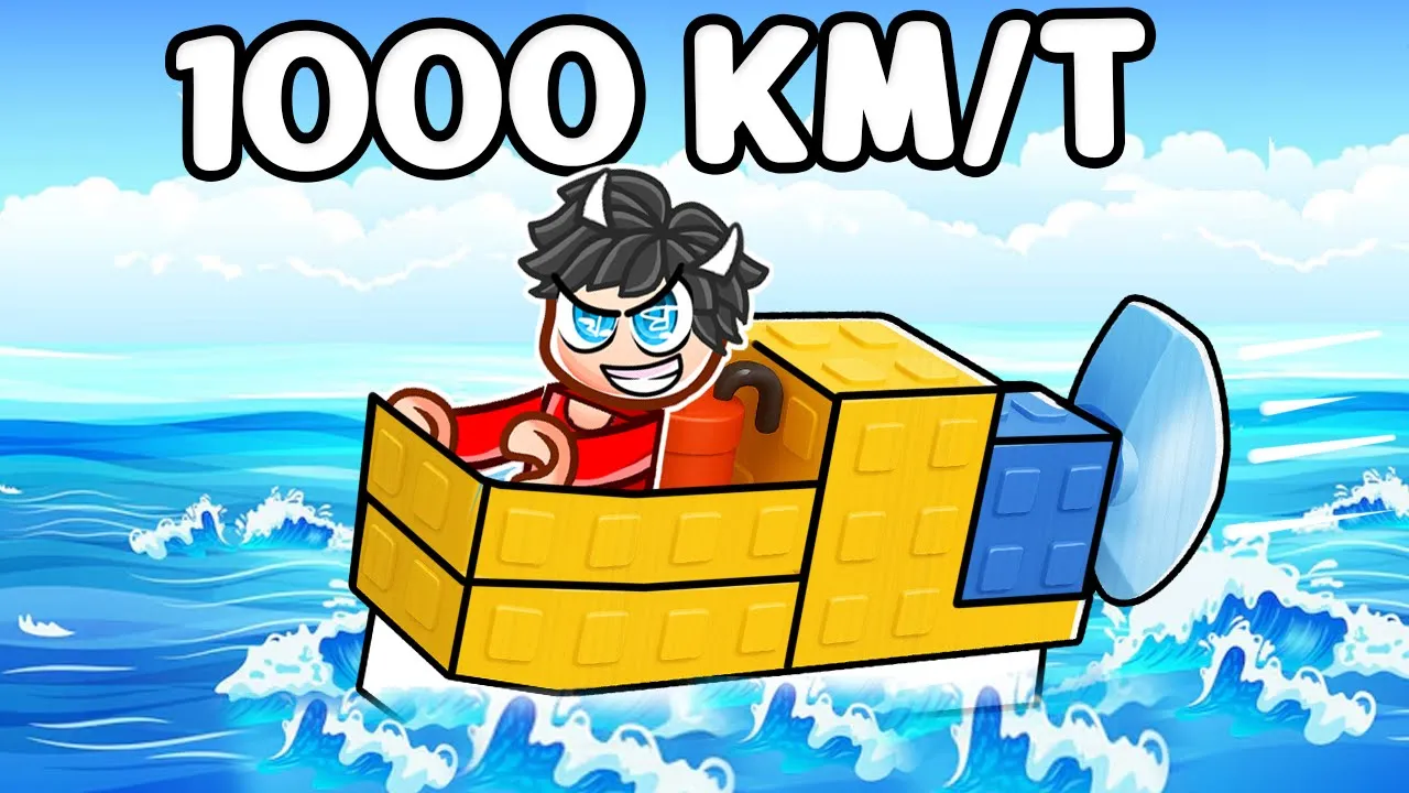 Jeg Bygger Den Hurtigste Båd I Roblox Make A Boat!