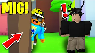 Han Gik LIGE FORBI MIG I Hide & Seek - Roblox!
