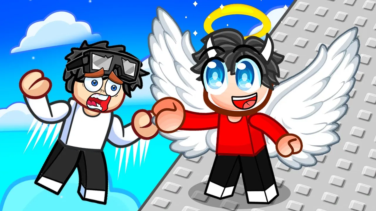 Jeg Beskytter Folk Som ENGEL I Roblox!