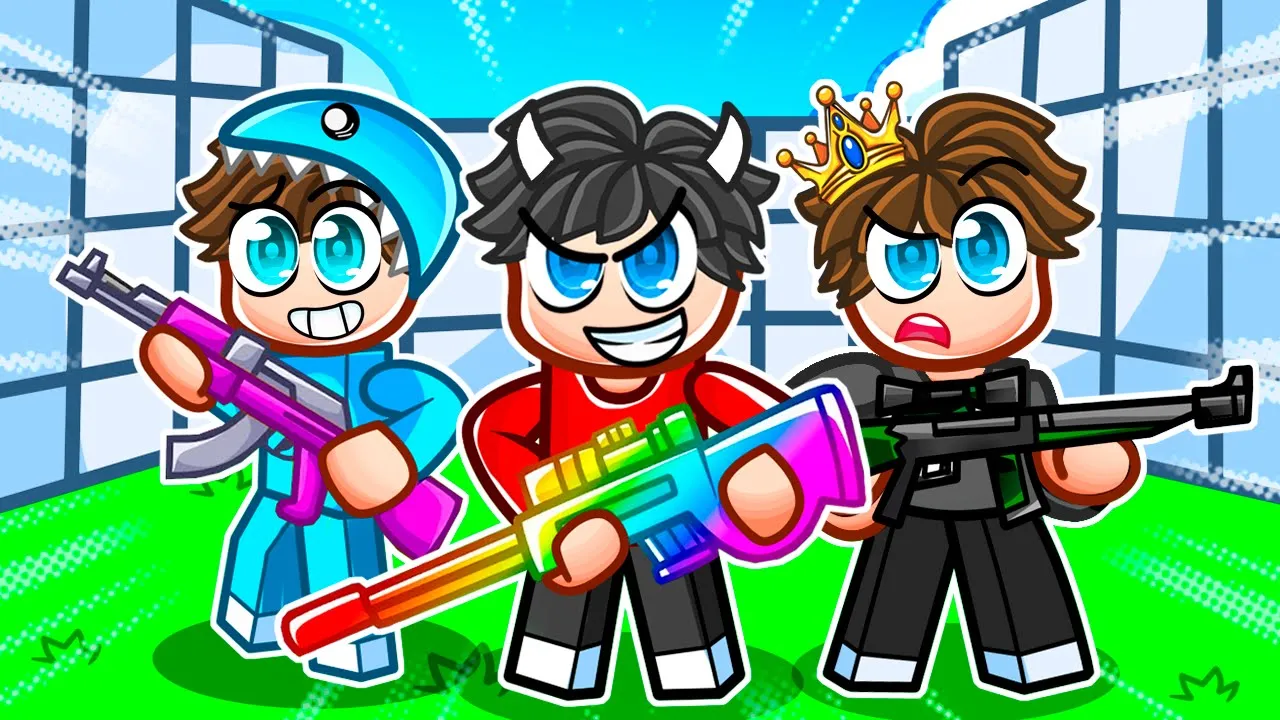 Vi Spiller Mod Professionelle I Rivals I Roblox!