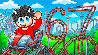 Jeg Laver Den Største Forlystelsespark I Roblox My Themepark!