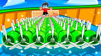 Sådan Kom Jeg 100.000 METER Med Mit FLY I Roblox Build A Plane!