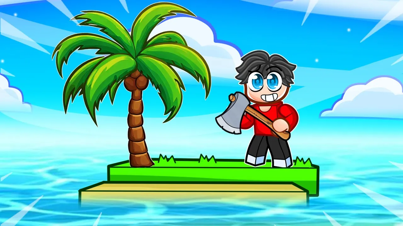 Jeg Bygger En Ø I Roblox!