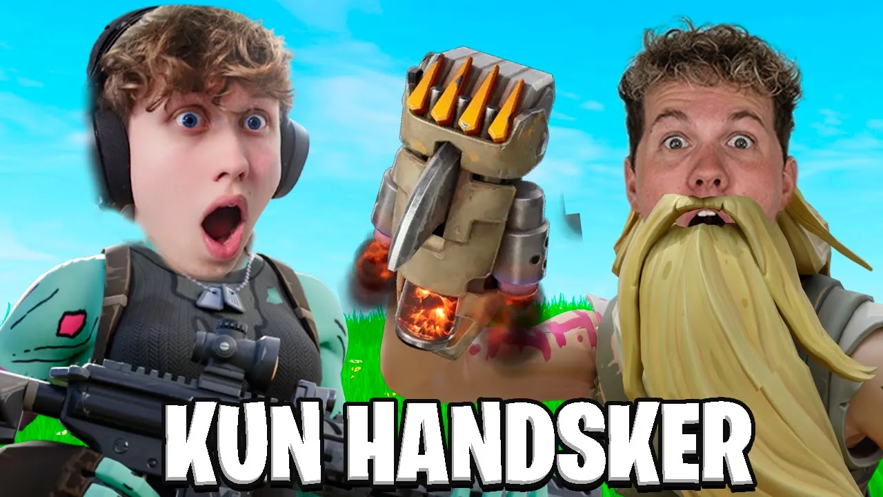 Judex og Jeg Bruger KUN Handsker I Fortnite!