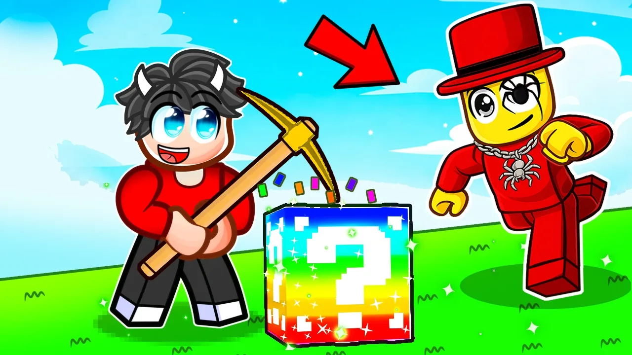Jeg Åbner Den Bedste Lucky Block I Roblox Break A Lucky Block!