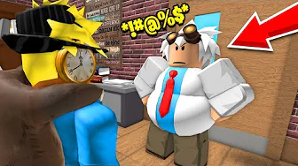 Jeg Flygter Fra EFTERSIDNING I Roblox!