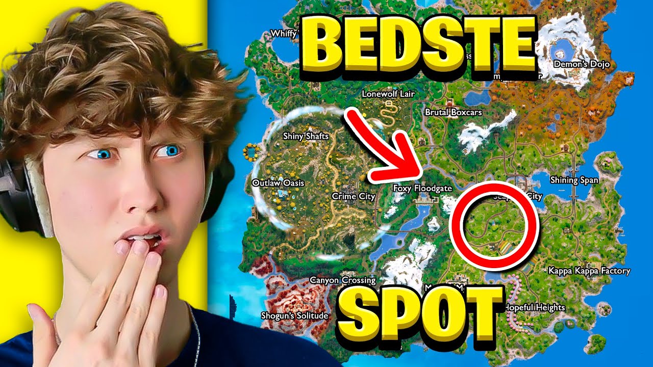 Det Bedste Sted At LANDE I Fortnite!