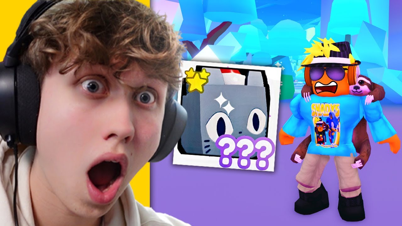 Bruger HUGE PET På At Unlock Diamond Minen I Pet Simulator I Roblox!