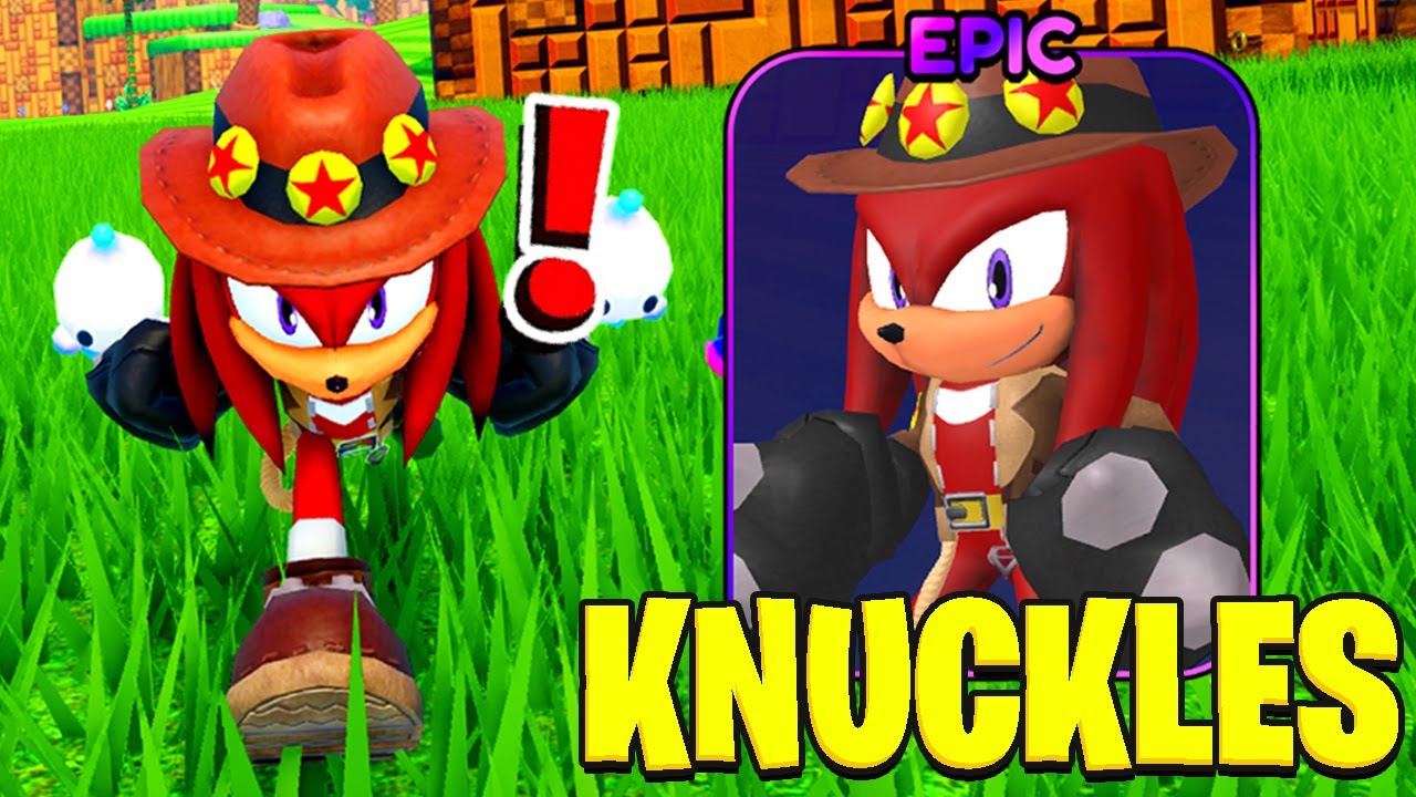 Får Den Nye KNUCKLES I Sonic Speed Simulator! - Roblox