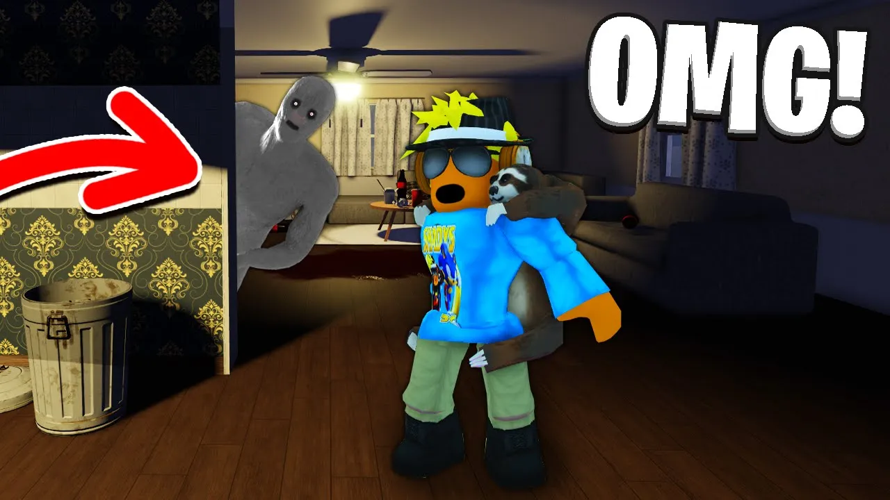 På Nattevagt Midt Om Natten I Roblox!