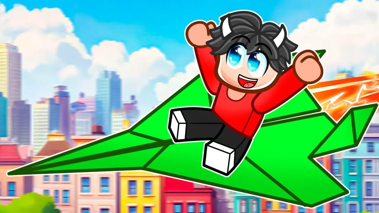 Hvor Hurtigt Kan Vi Flyve Med Papirfly I Roblox?