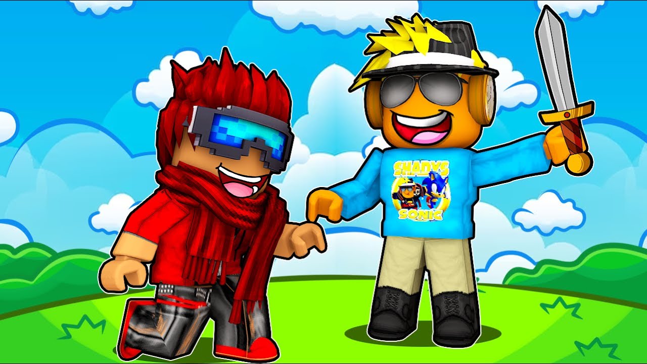 Jeg Hjælper Spyplant Op I Roblox Sword Warriors!