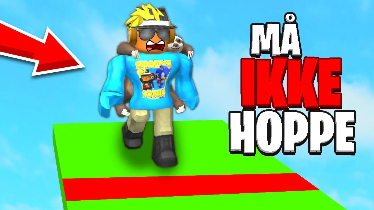 Vi Må IKKE Hoppe I Roblox!