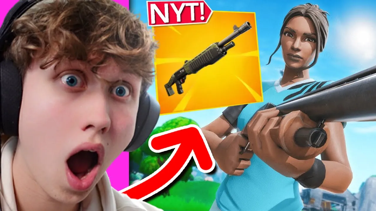 Pump Shotgun Er ENDELIG TILBAGE I Fortnite!