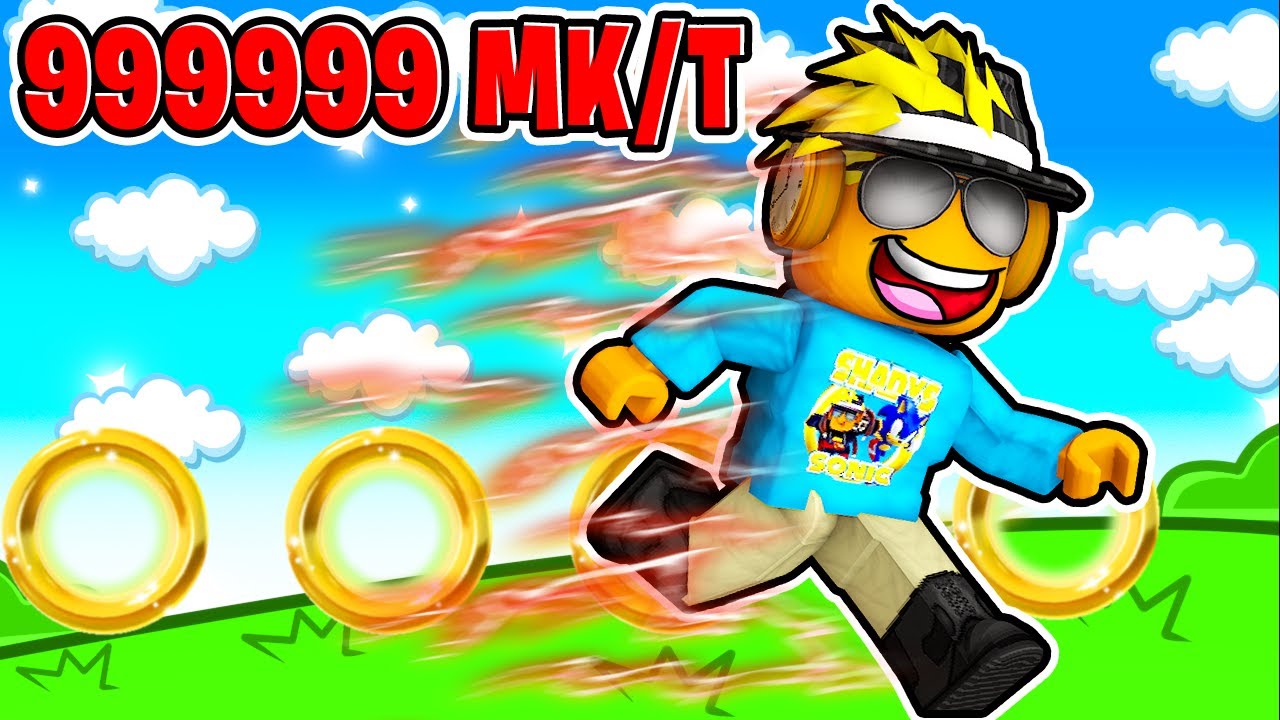 Jeg Viser Anders Sonic Speed Simulator I Roblox!