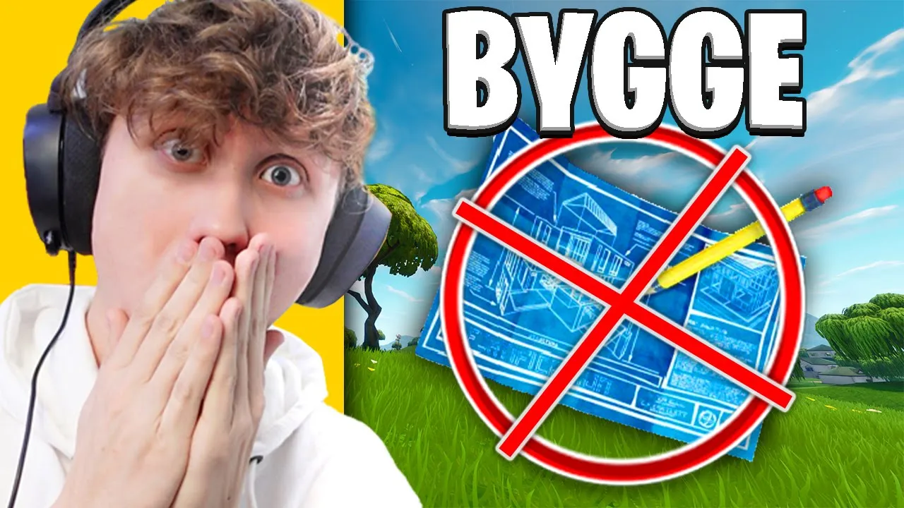 Vi Må Ikke BYGGE I Fortnite!