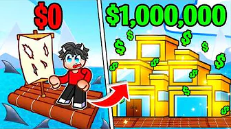 Jeg Bygger Min Egen RAFT I Roblox Raft Tycoon!