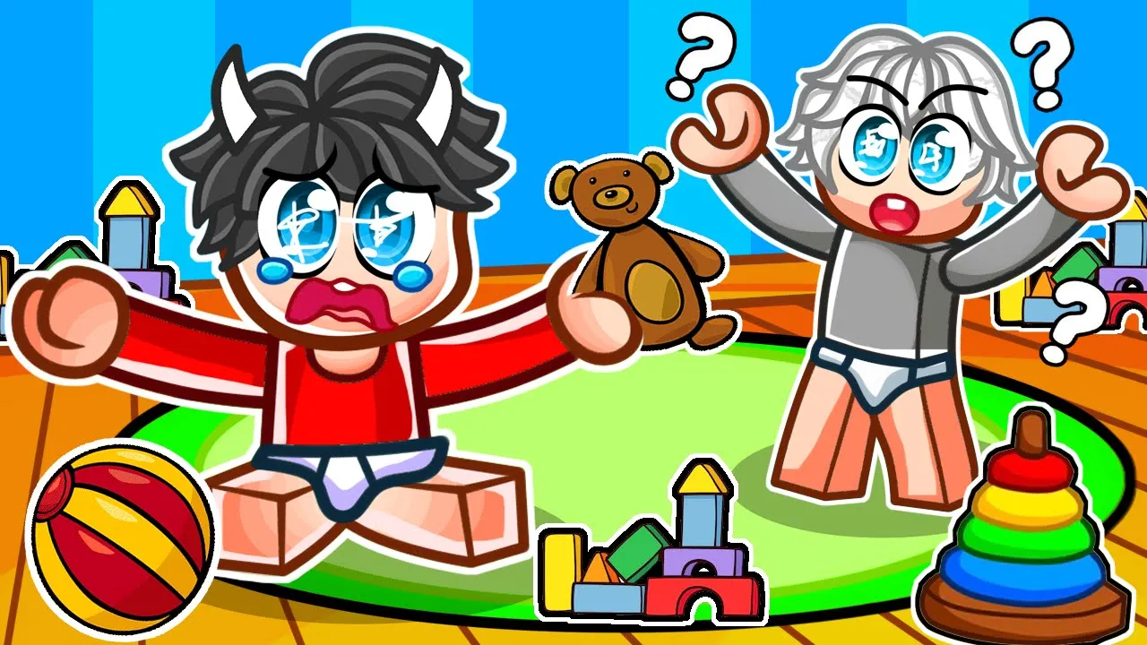 Vi Går I BØRNEHAVE I Roblox!