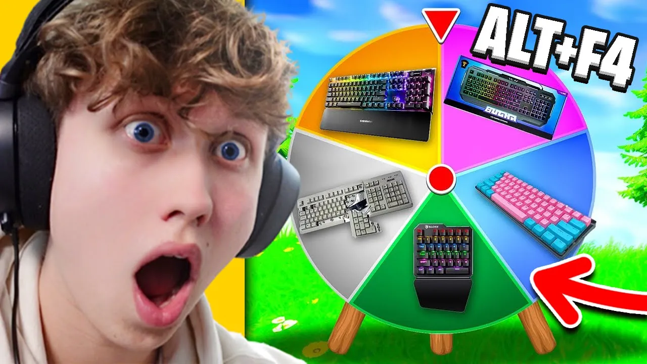 Hjulet Bestemmer Mine SETTINGS I Fortnite!