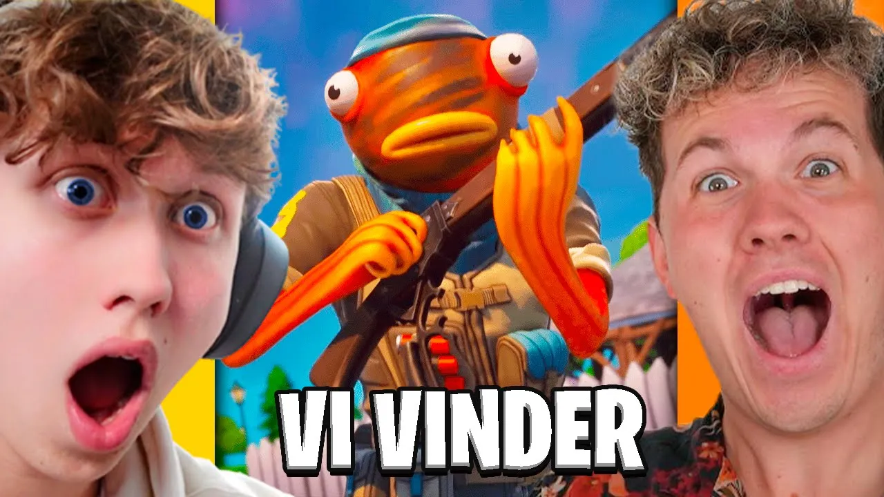 Judex og Jeg Vinder ALLE GAMES I Fortnite Reload!